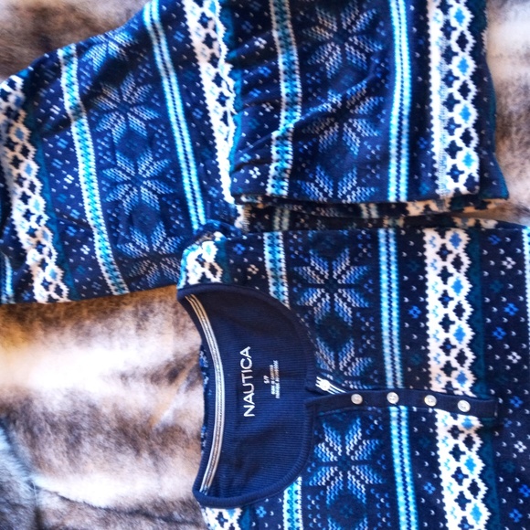 2 PIECE NEW NAUTIICA SLEEPWEAR - Picture 1 of 2